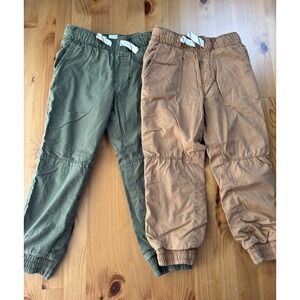 Toddler Carter's Lined Joggers Bundle Of 2 Size 4T